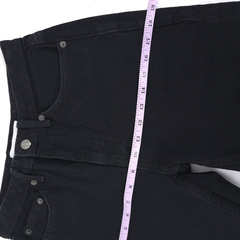 Topshop Petite high waist raw hem straight cropped size 28 - Picture 5 of 11